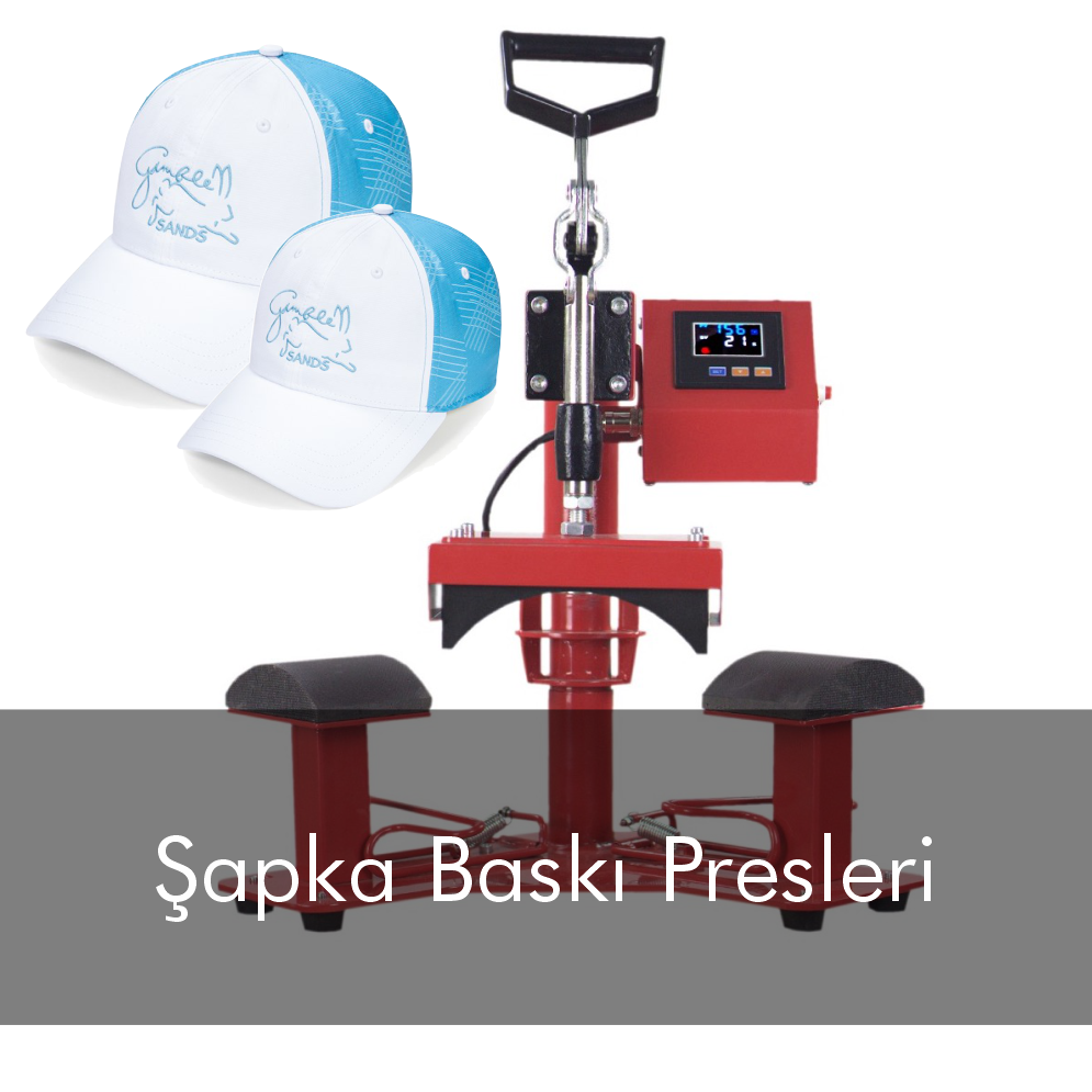 Şapka Baskı Presleri